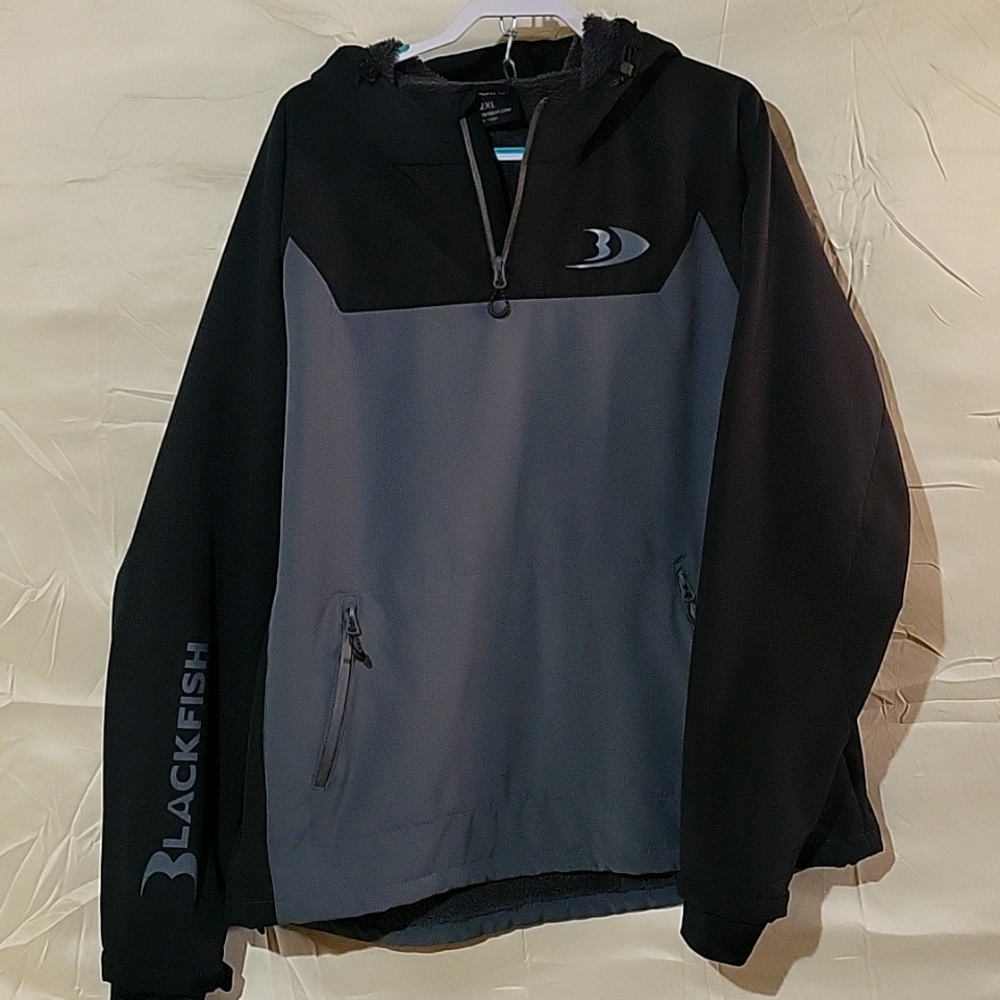 Mens 2xl Blackfish 1/4 zip .